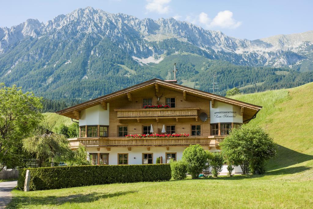 Appartementhaus Zum Schneider Scheffau am Wilden Kaiser Exteriör bild
